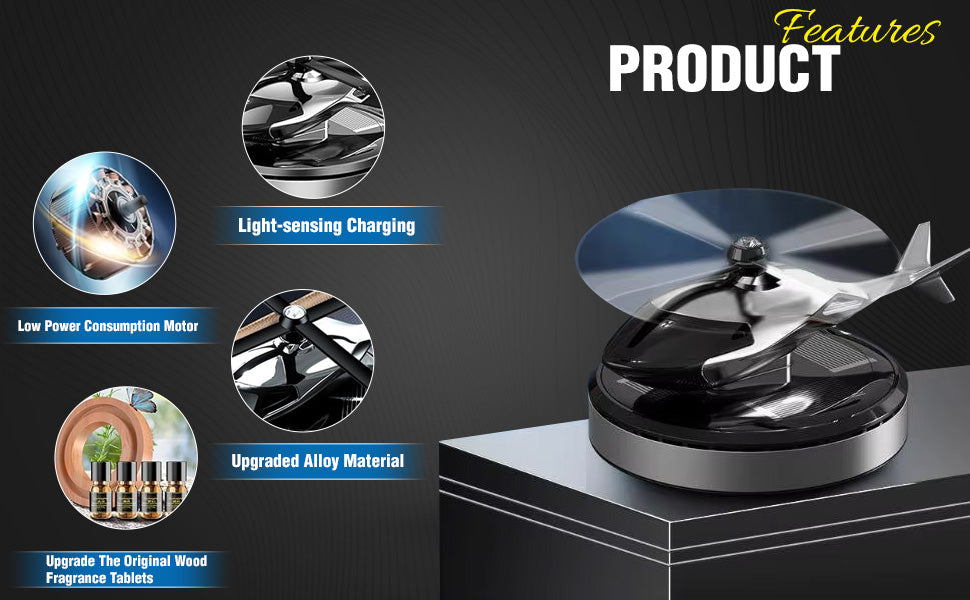 Solar Powered Helicopter for Car