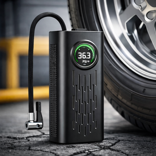 DriveAura Portable Air Compressor Tyre Inflator