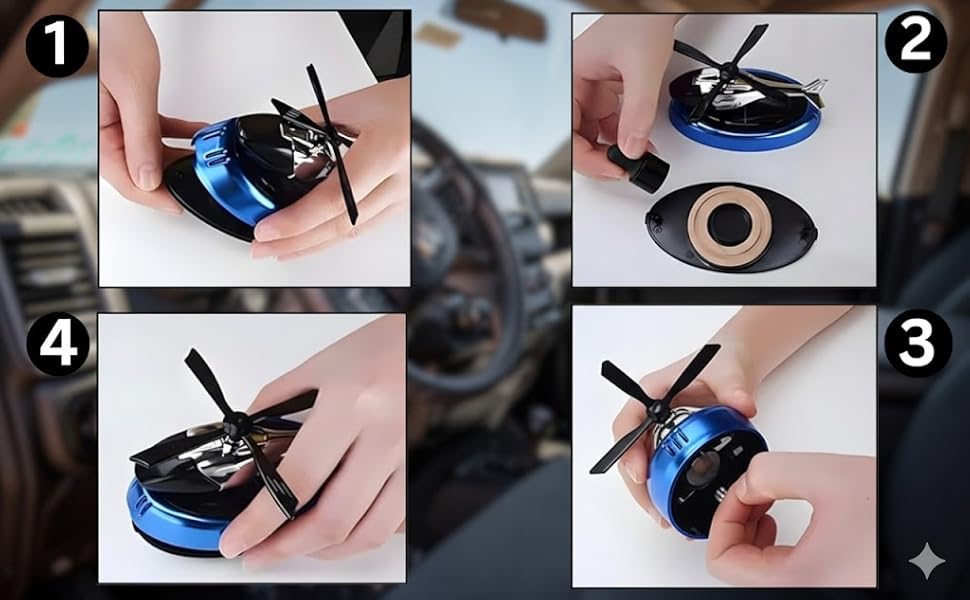 Solar Powered Helicopter for Car
