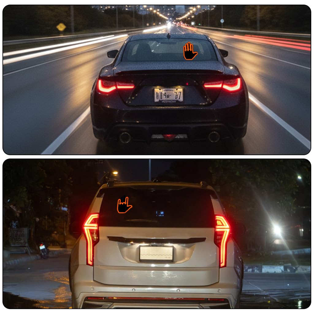 Gesture Control Display Light for Car – 4 Emotion Signals