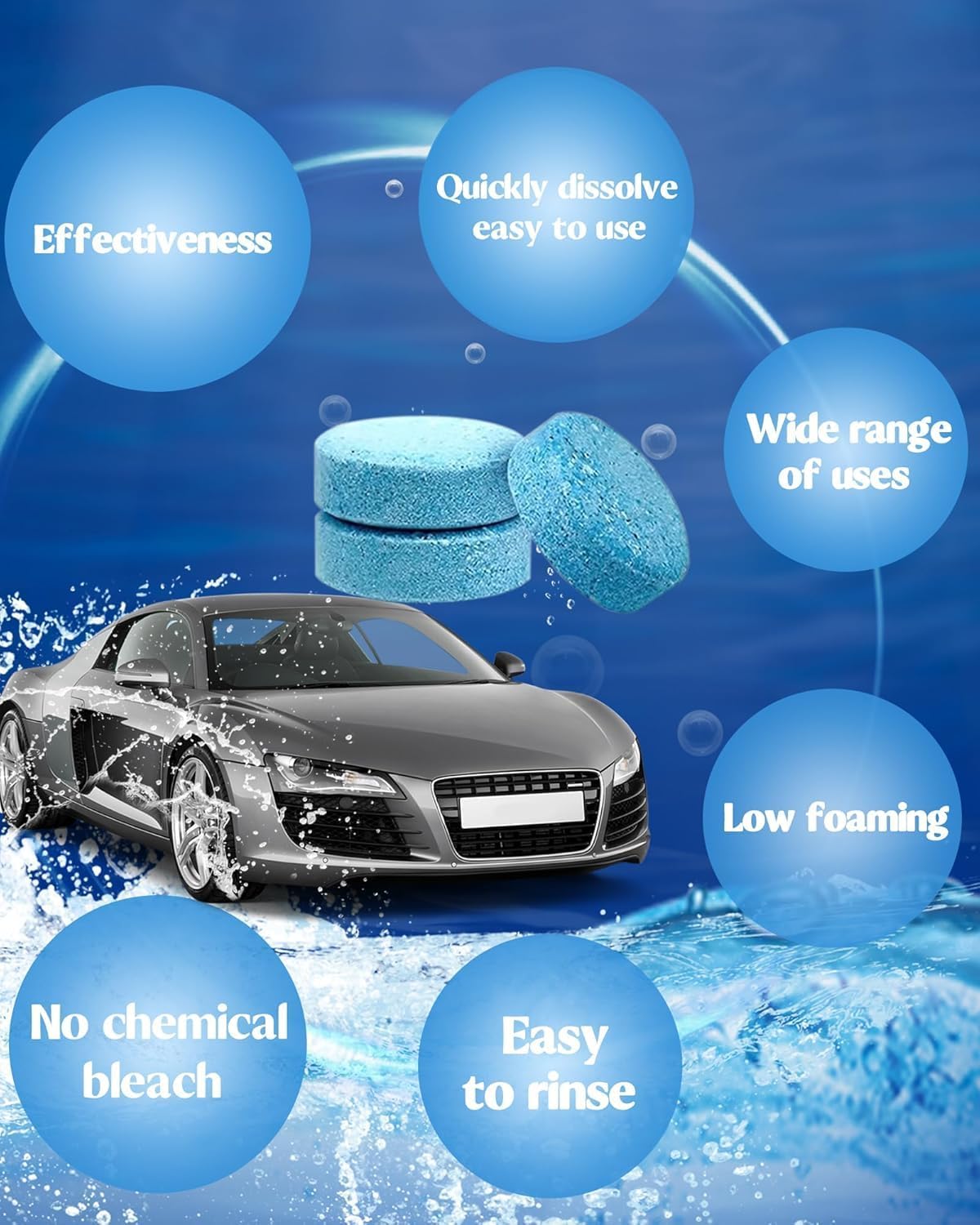 Car Wiper Cleaning tablets (Pack of 20)