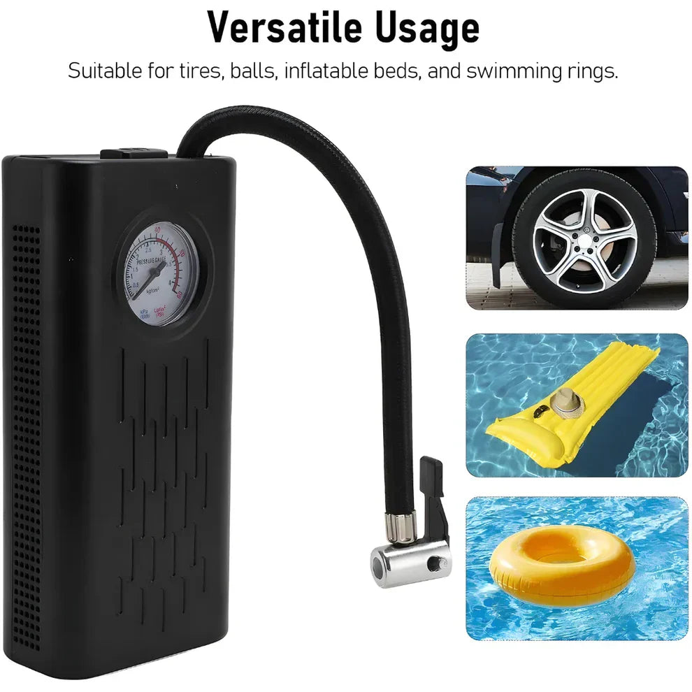 DriveAura Portable Air Compressor Tyre Inflator