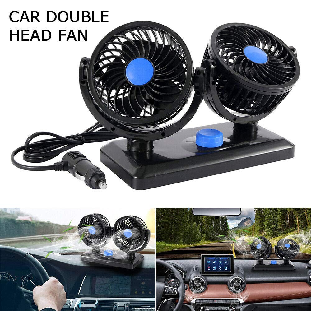 High Speed Rechargeable Clip-On Table Fan with Digital Display – 360° Moving USB Charging Fan