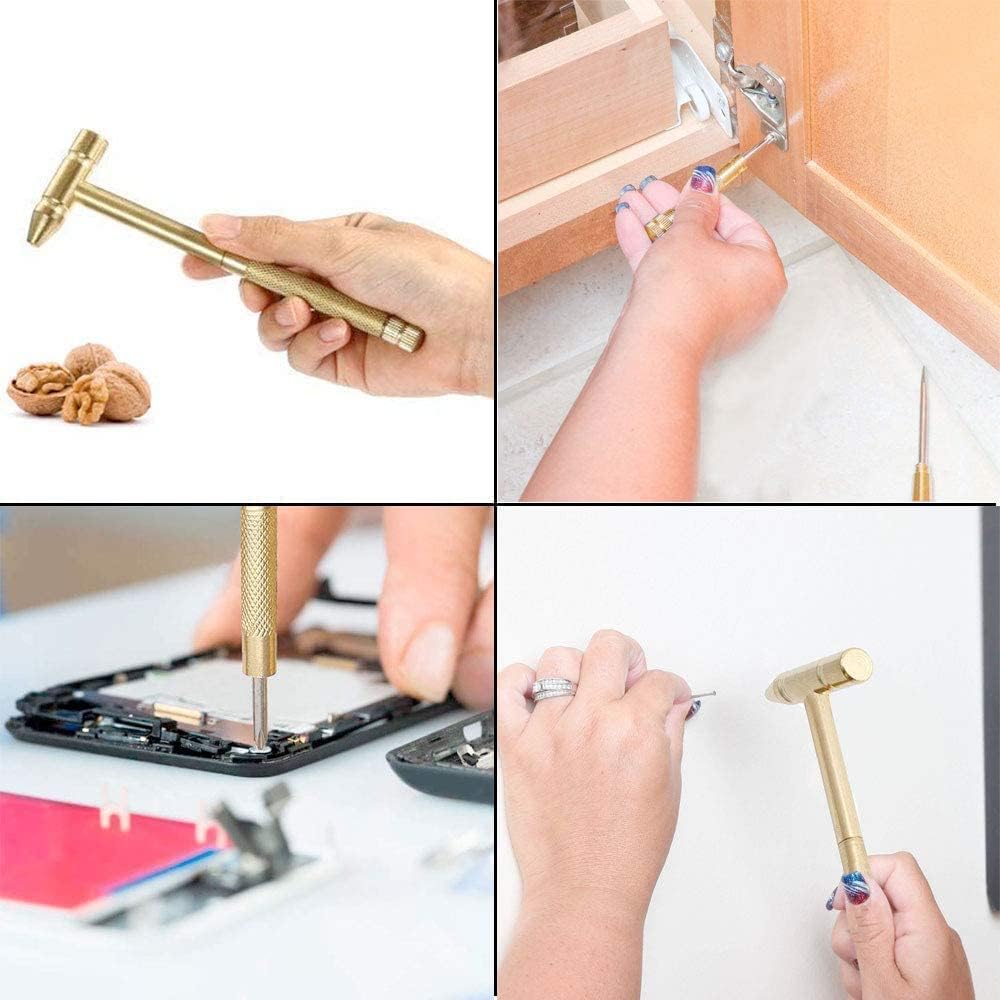 5-in-1 Mini Hammer Tool with Screwdriver Set & Bottle Opener